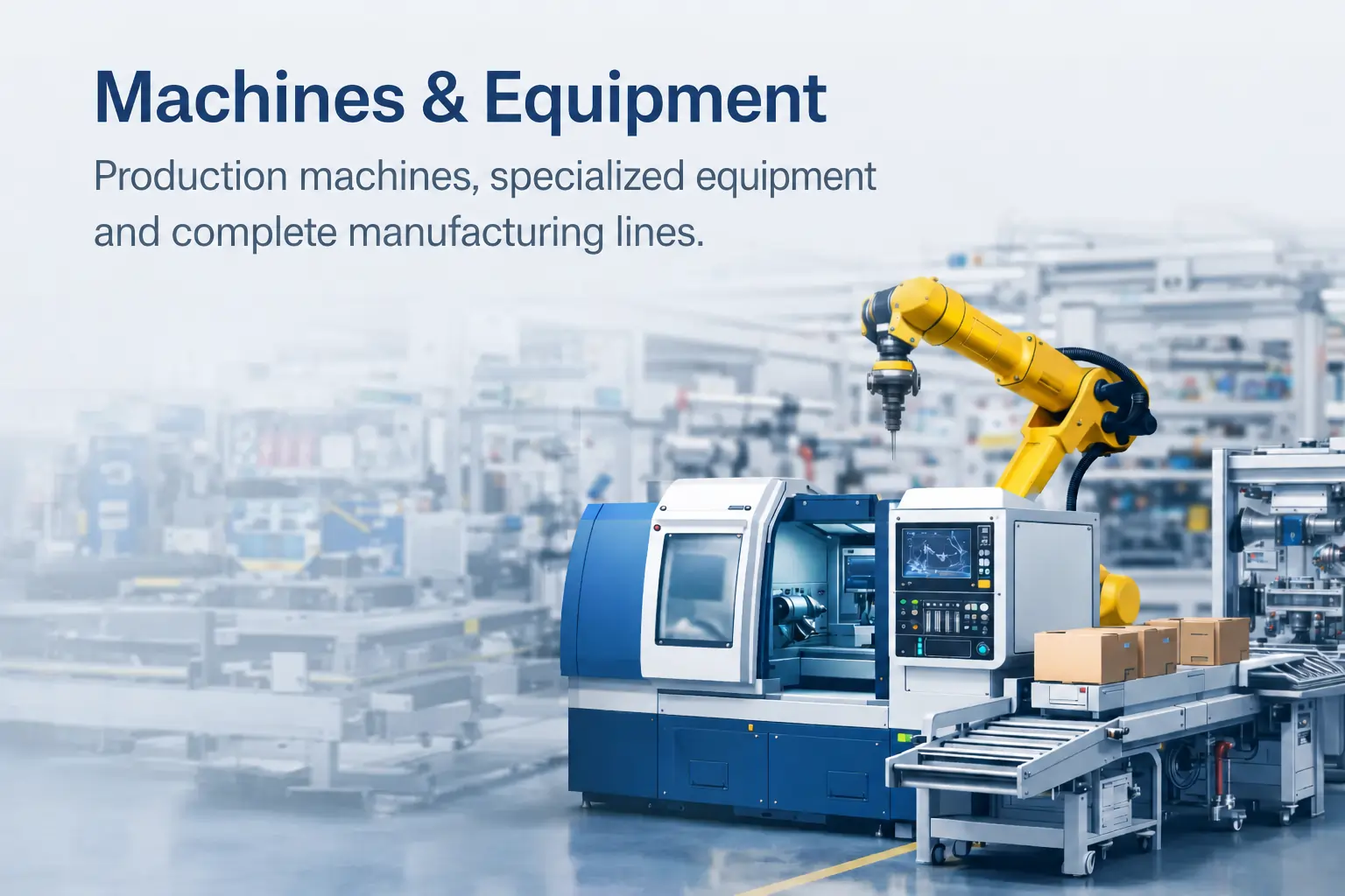 Machines & equipment